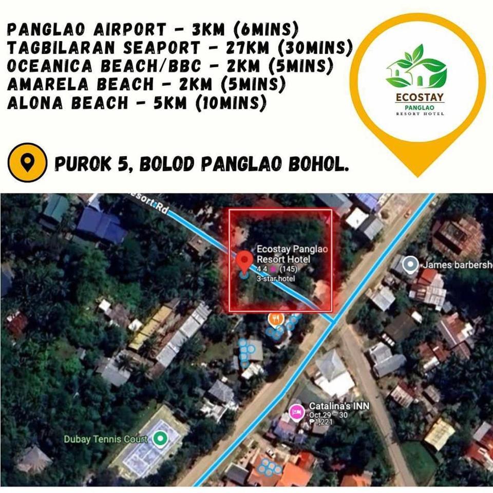 Ecostay Panglao Resort Hotel Exterior photo